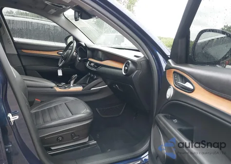 2019 Alfa Romeo Stelvio Ti Lusso Awd из США, поврежденный, VIN ZASPAKBN9K7C30492